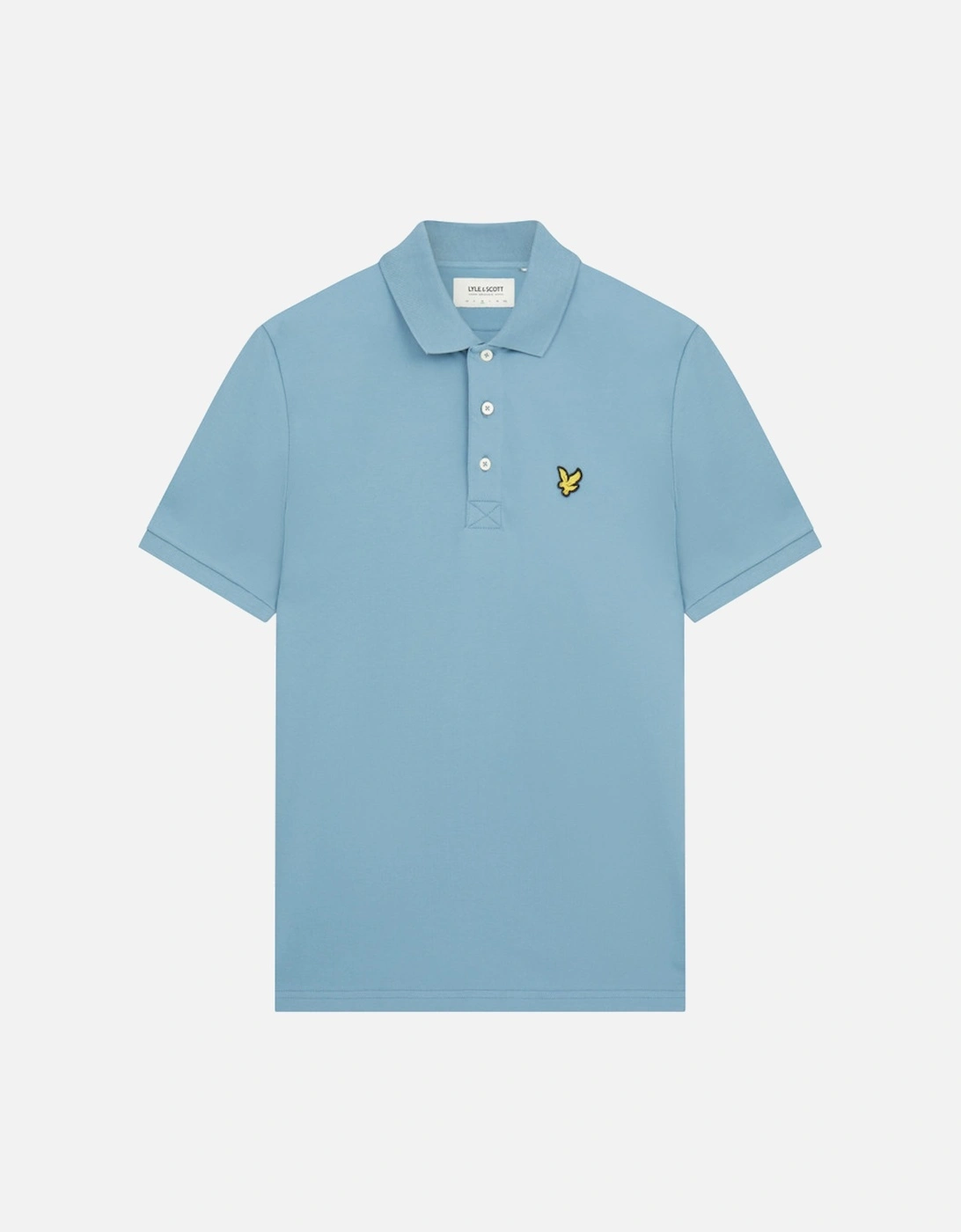 Lyle & Scott Mens Plain Organic Cotton Polo Shirt, 2 of 1