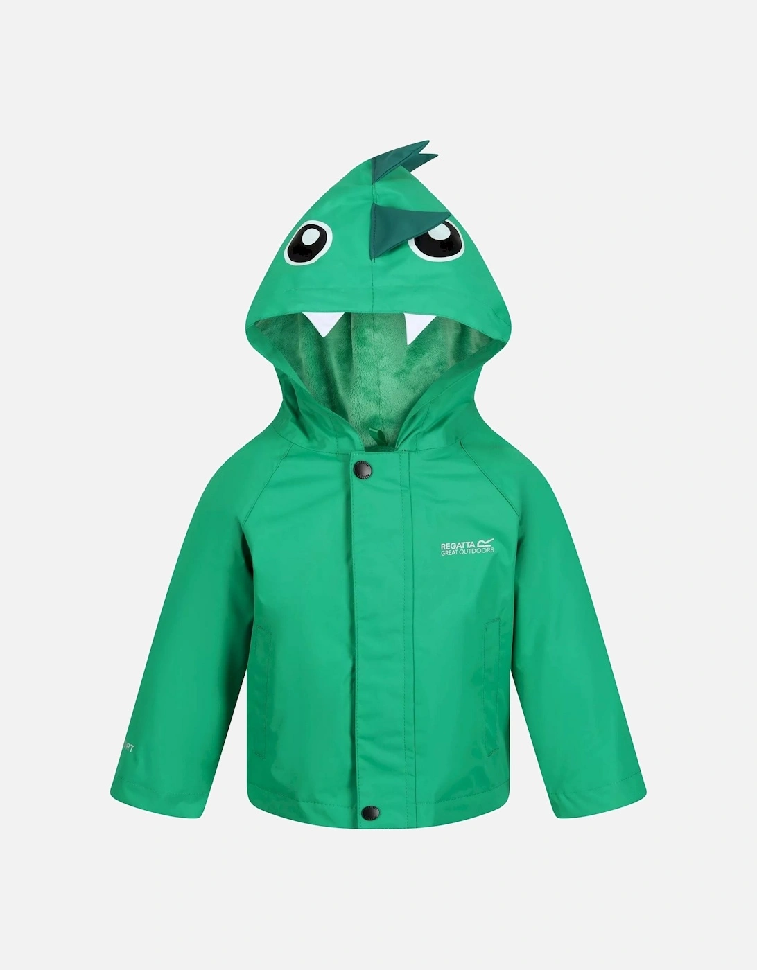 Childrens/Kids Dinosaur Waterproof Jacket, 6 of 5
