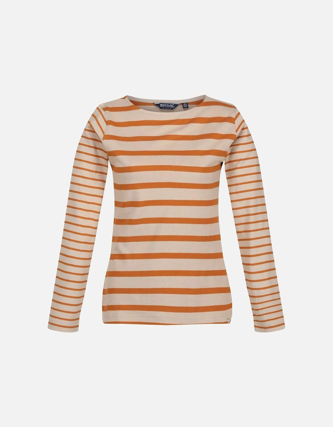 Womens/Ladies Farida Striped Long-Sleeved T-Shirt, 6 of 5