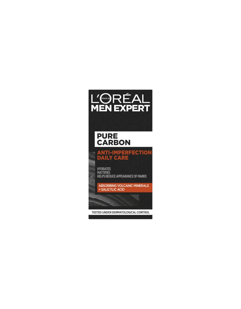 Paris Men Expert Pure Carbon Anti-Spot Exfoliating Daily Face Cream 50ml
