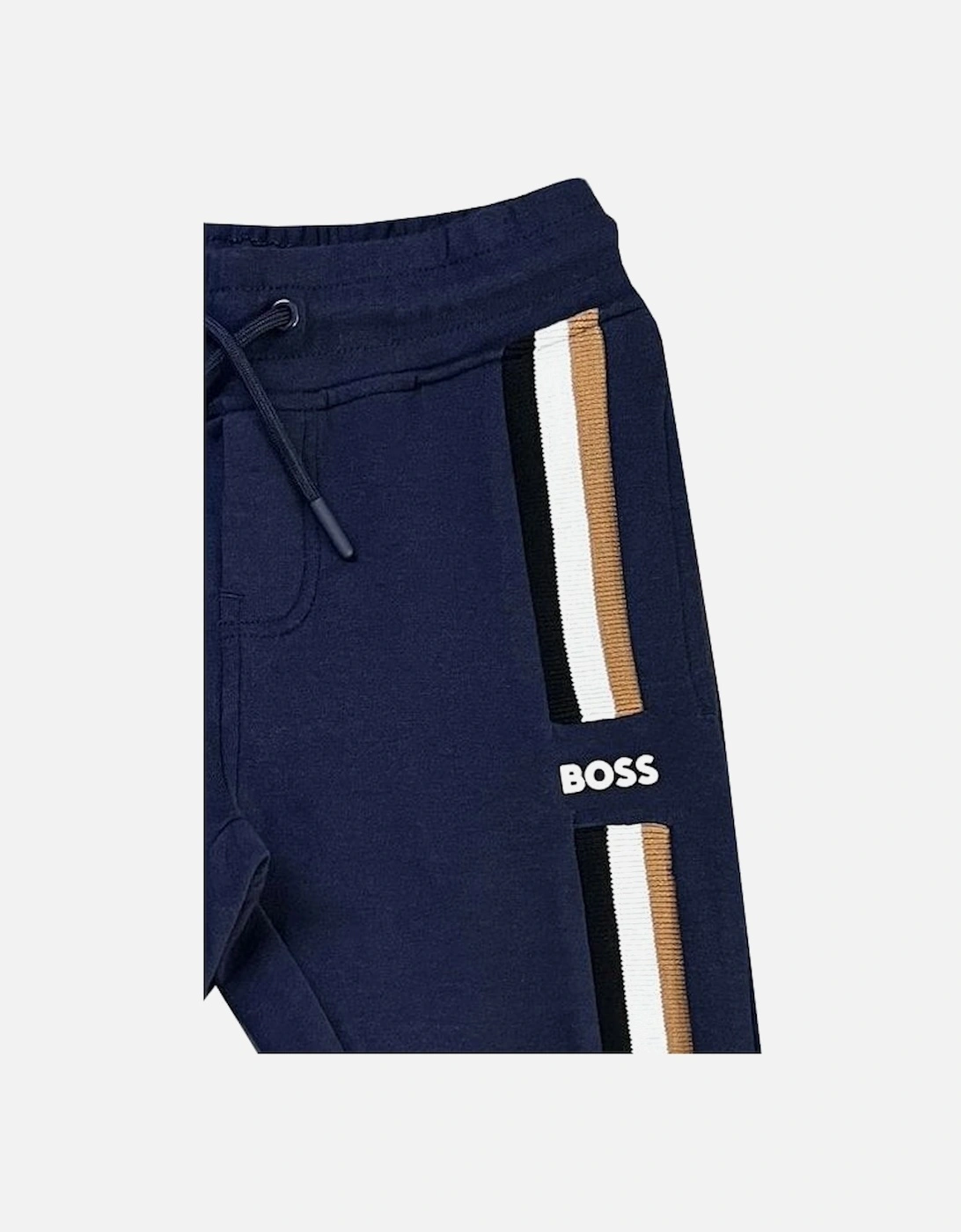 Boy's Dark Blue Tracksuit Bottoms.