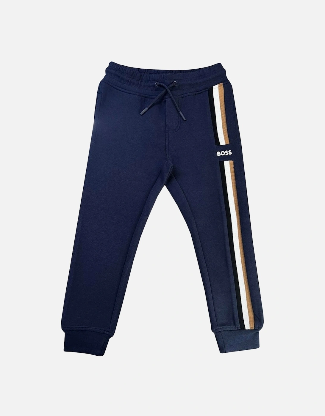 Boy's Dark Blue Tracksuit Bottoms., 3 of 2