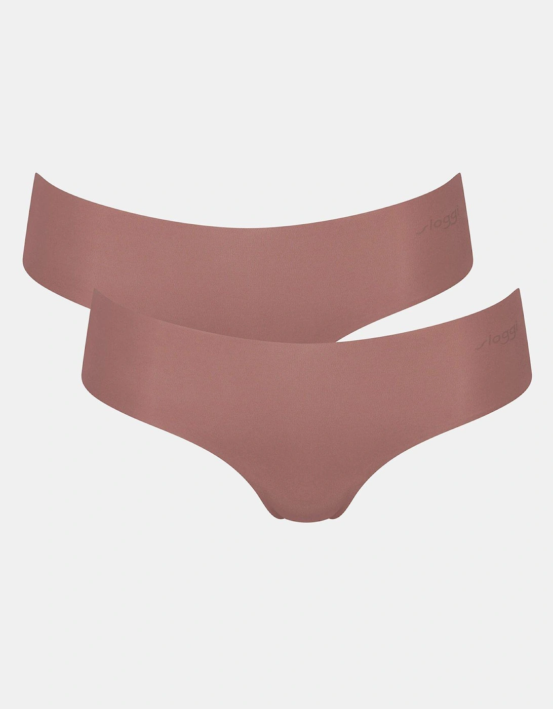 Zero Microfibre 2.0 Hipster 2 Pack Briefs - Brown, 3 of 2