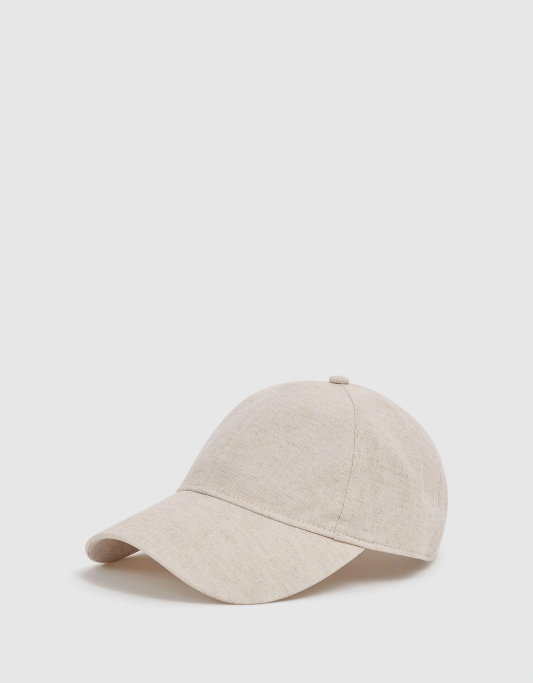 Cotton-Linen Blend Baseball Cap, 2 of 1