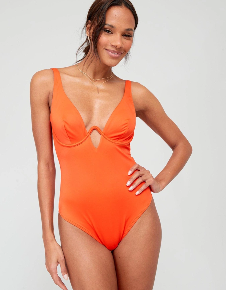 Ouara Non Padded Swimsuit - Pink