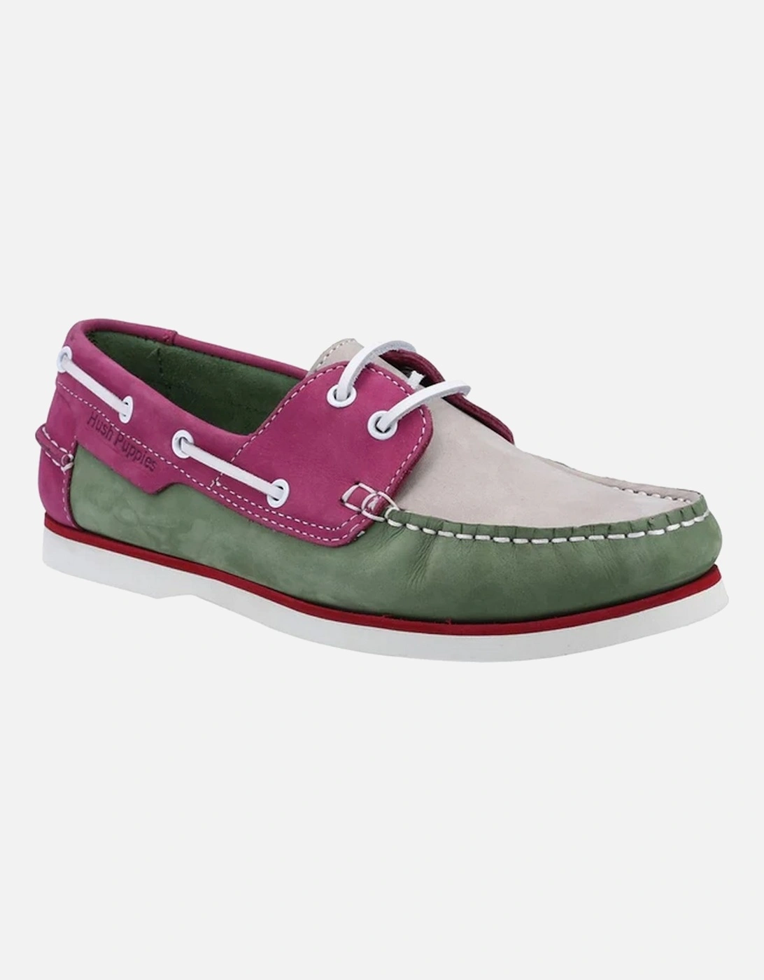 Womens/Ladies Hattie Nubuck Boat Shoes, 5 of 4