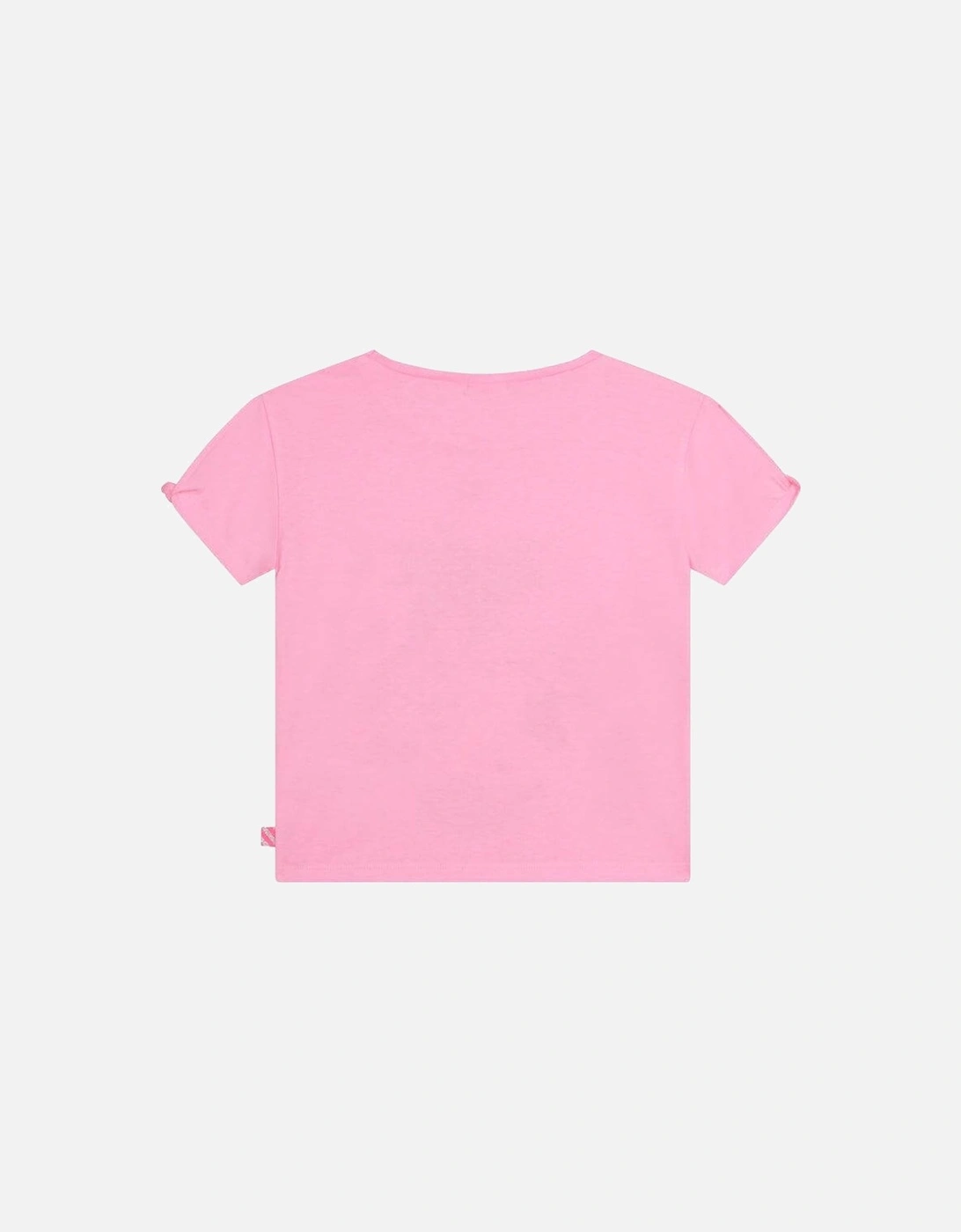 Girls Pink Palm Tree T-shirt