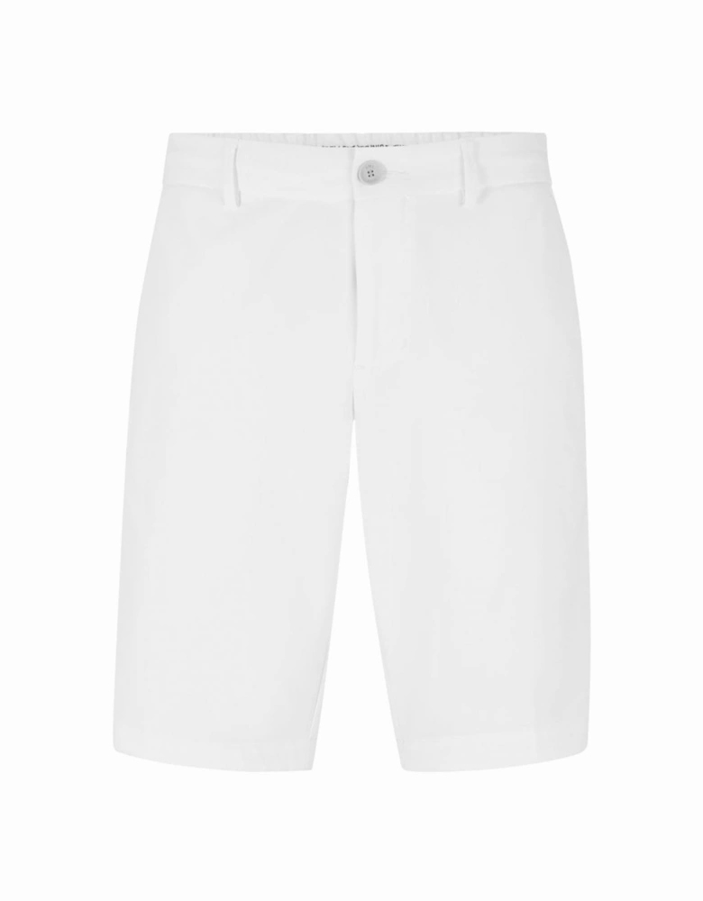 Men's Slim Fit White Water Repellent Drax Shorts.