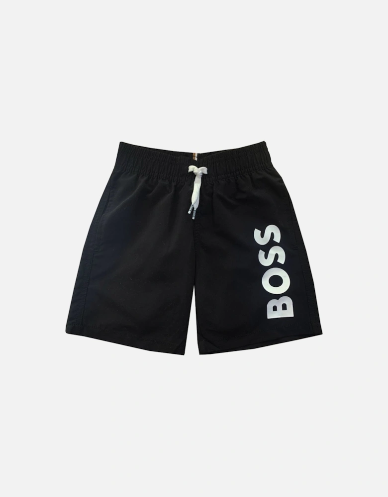 Boy's Black Swim Shorts