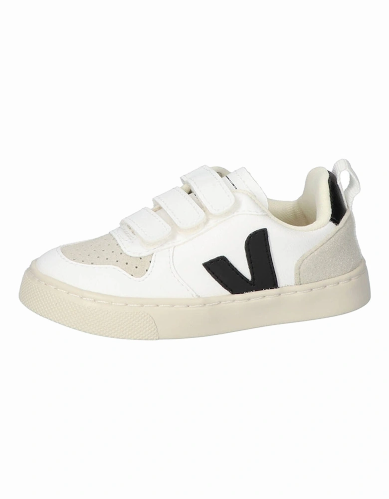 V-10 Velcro Strap Sneakers White