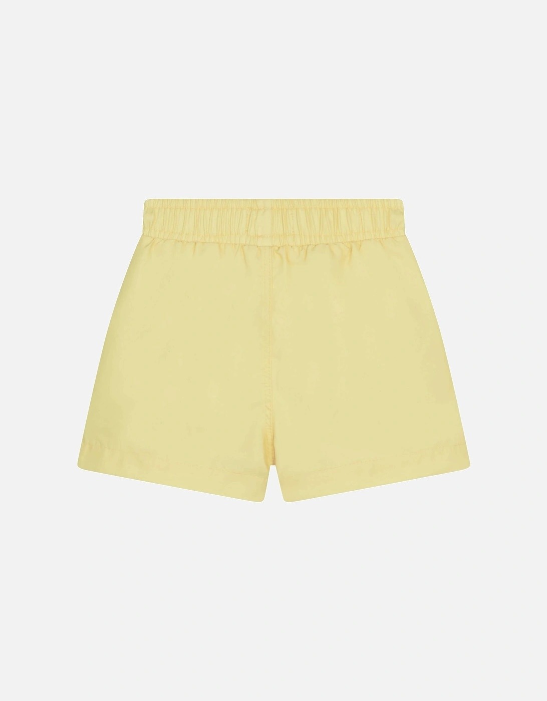 Baby Boys Yellow Logo Swim Shorts