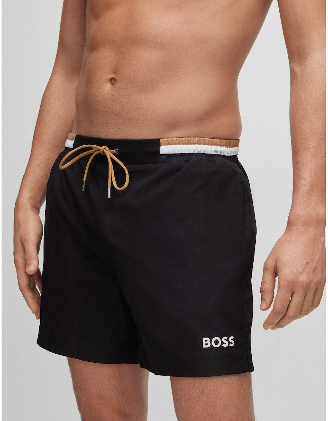 BOSS Black Atoll Swim Shorts 004 Black