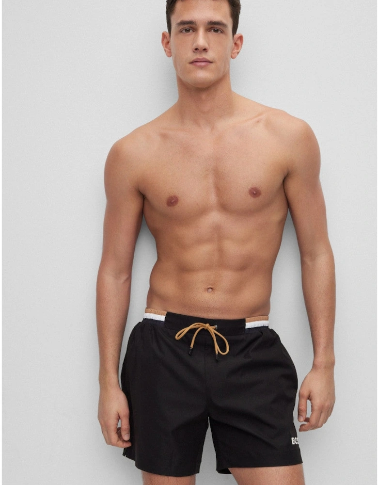 BOSS Black Atoll Swim Shorts 004 Black