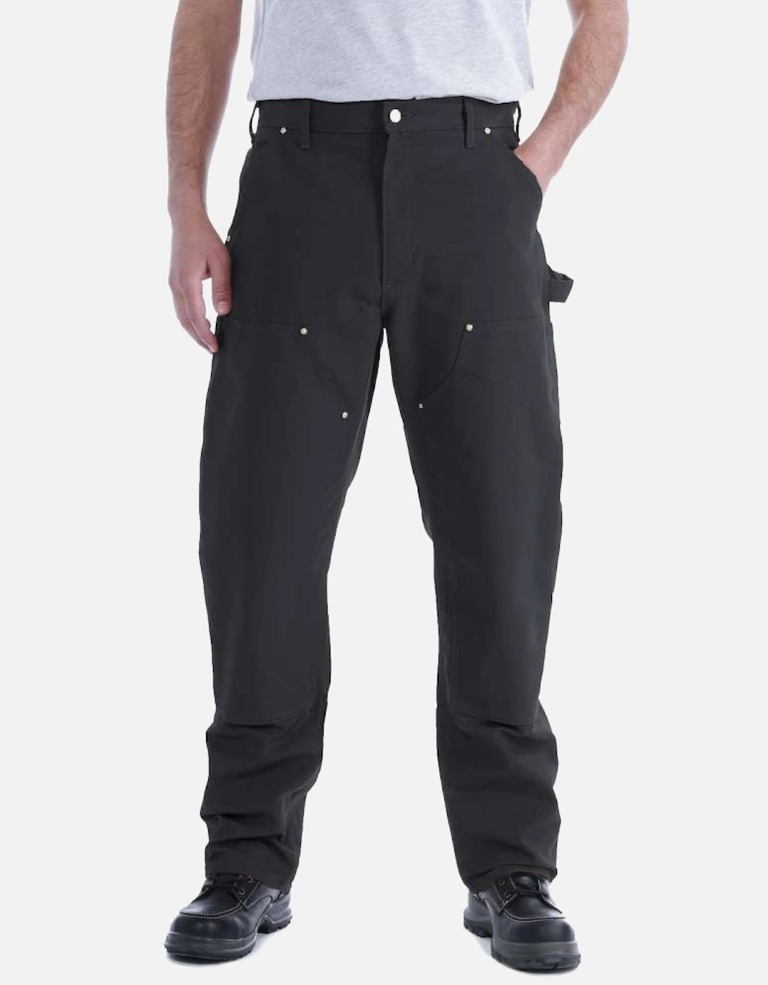 Carhartt Mens Duck D. Front Logger Utility Pockets Pants Trousers, 3 of 2