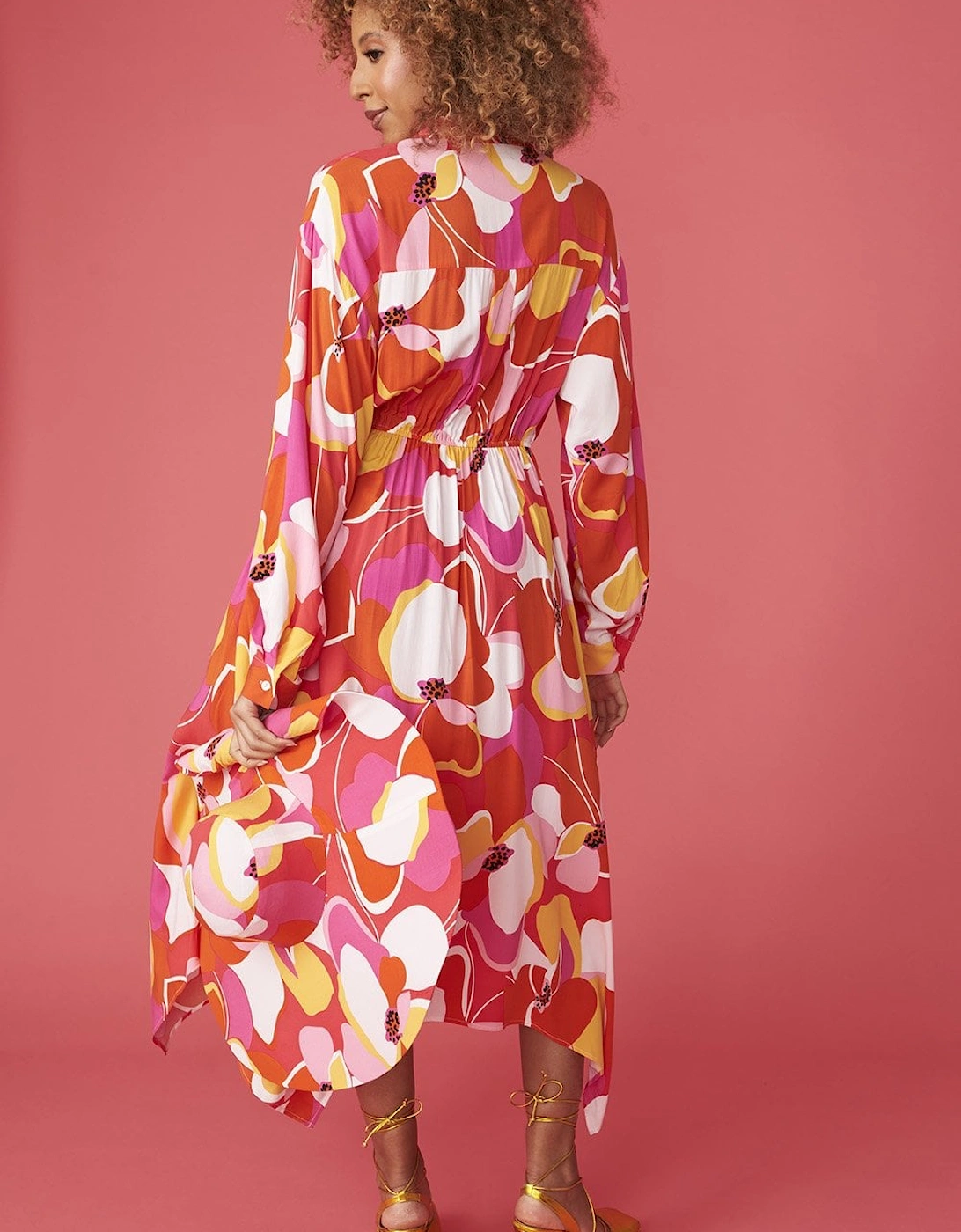 Florence Floral Shirt Dress