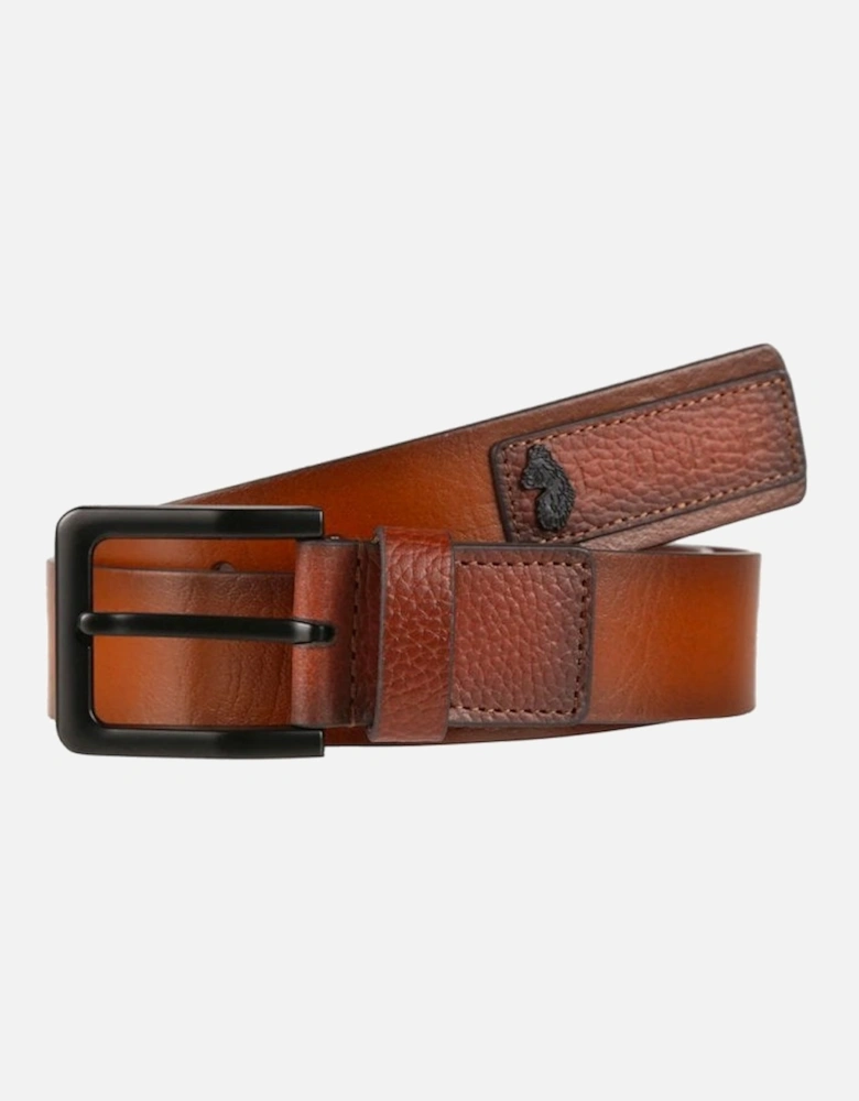 Luke Rutland Leather Belt Brown