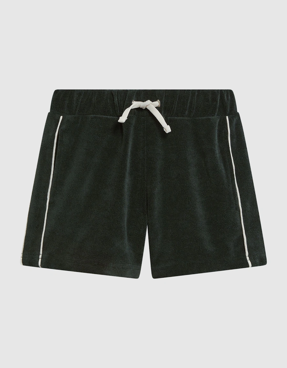 Towelling Drawstring Shorts, 2 of 1