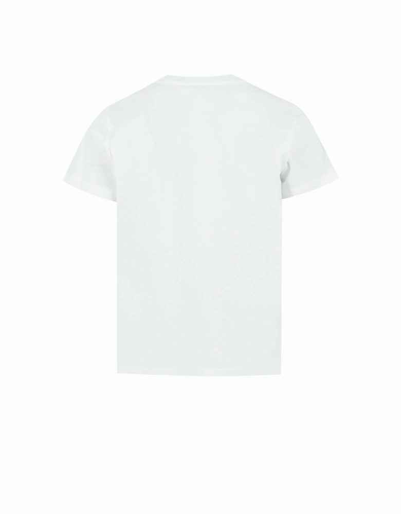 Kids Cotton T Shirt White
