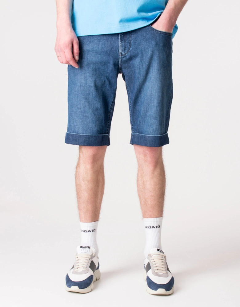 Regular Fit Five Pocket Bermuda Shorts