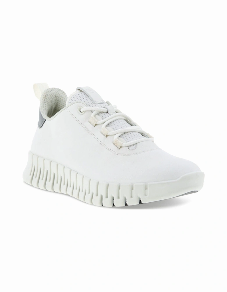 Womens Gruuv 218203 60718 in white leather