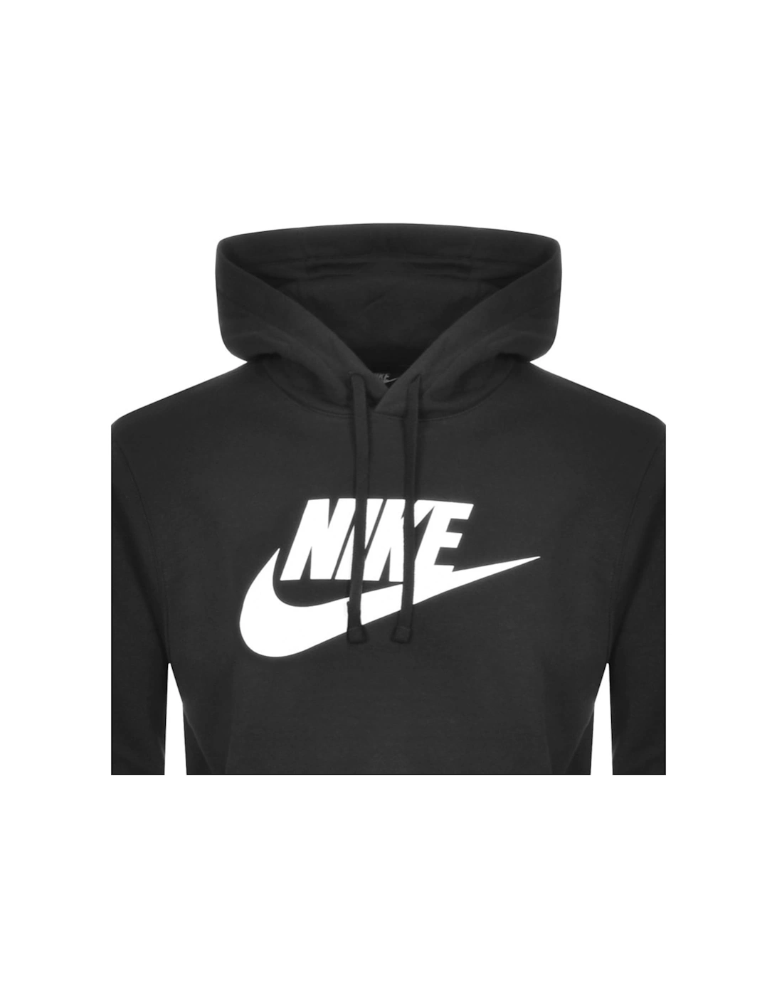 Swoosh Logo Hoodie Black