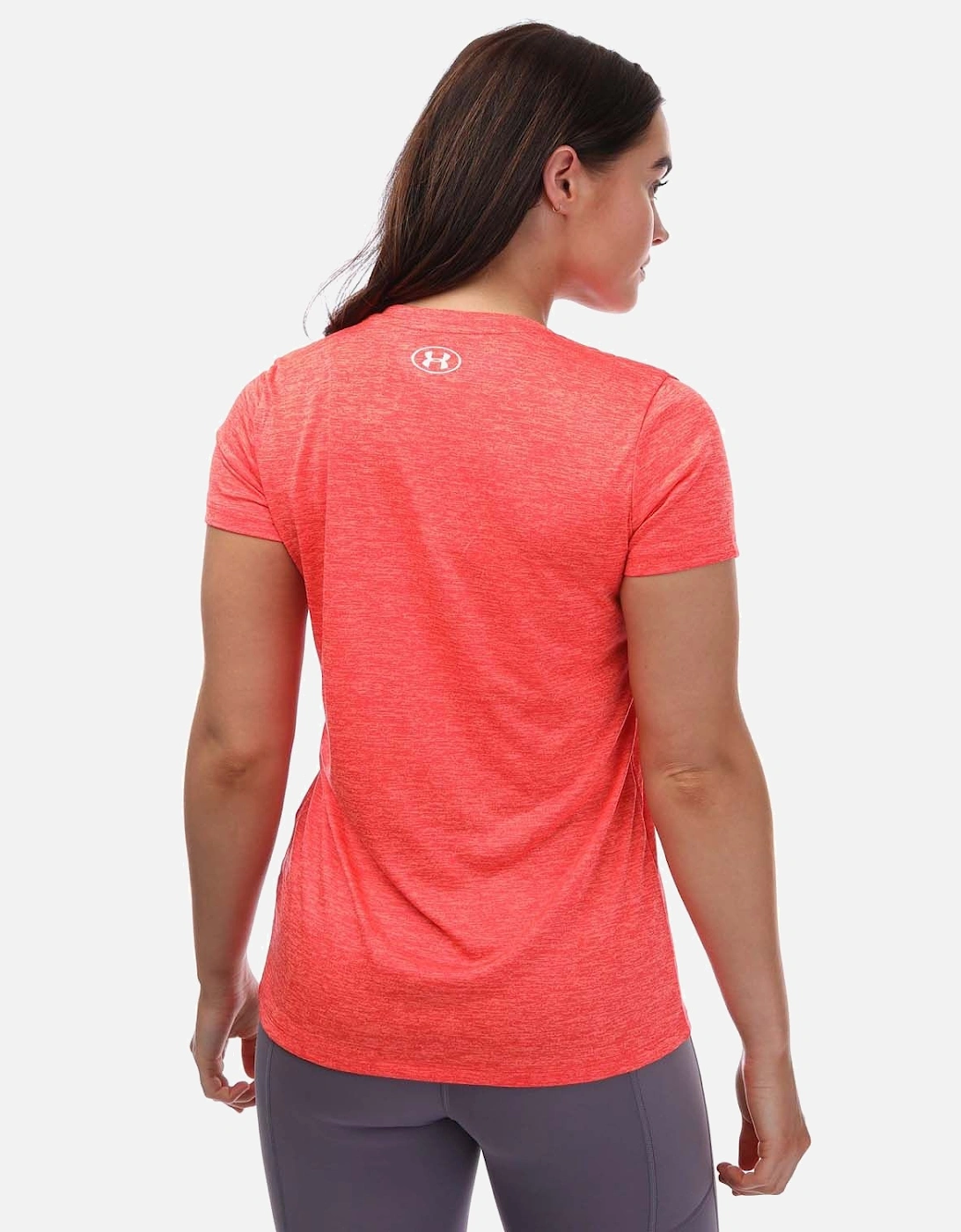 Womens UA Tech Twist V-Neck T-Shirt