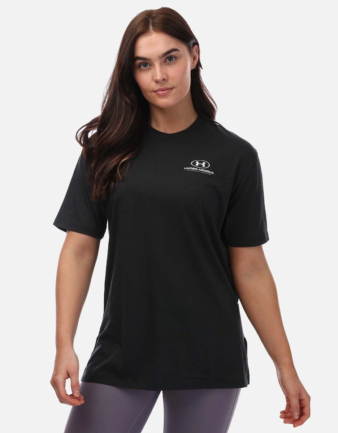Womens UA Graphic Oversized T-Shirt, 7 of 6