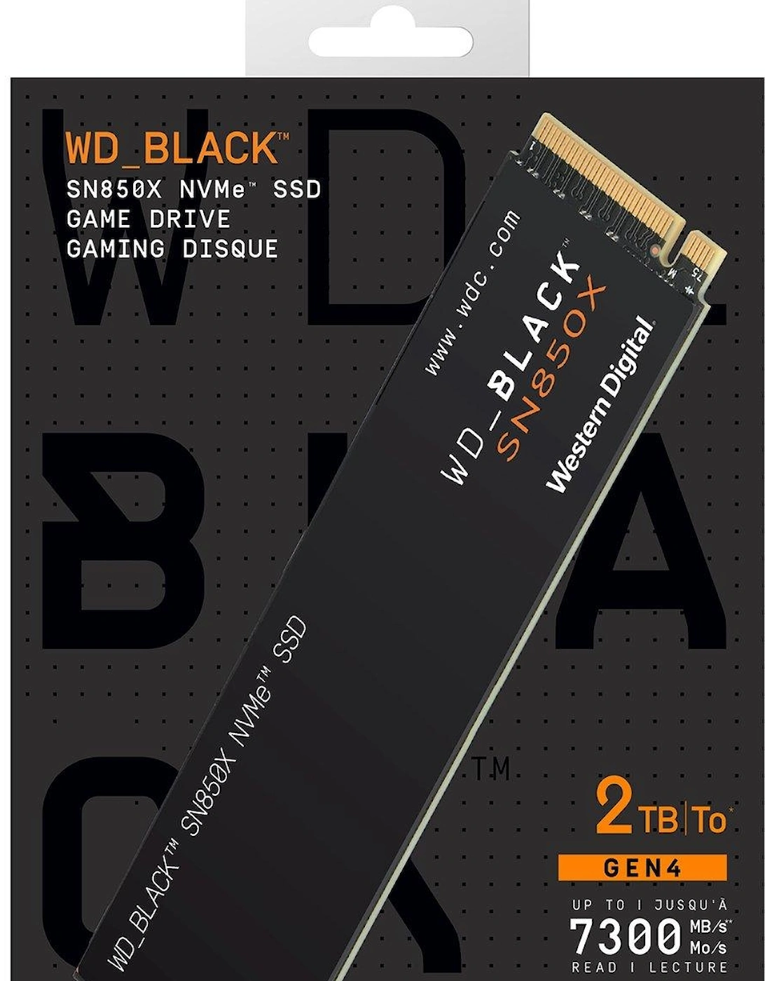 WD_BLACK 2TB SN850X SSD M.2 PCIe, 2 of 1