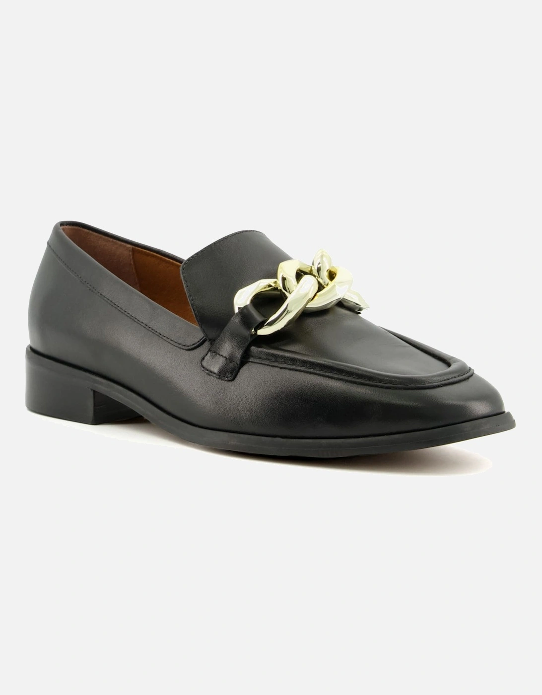 Ladies Glimpse - Chain-Trim Loafers, 7 of 6