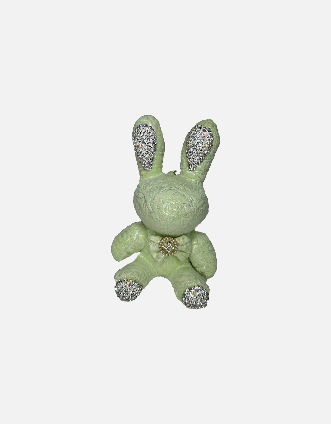 Rhinestone Rabbit Keyring, 2 of 1