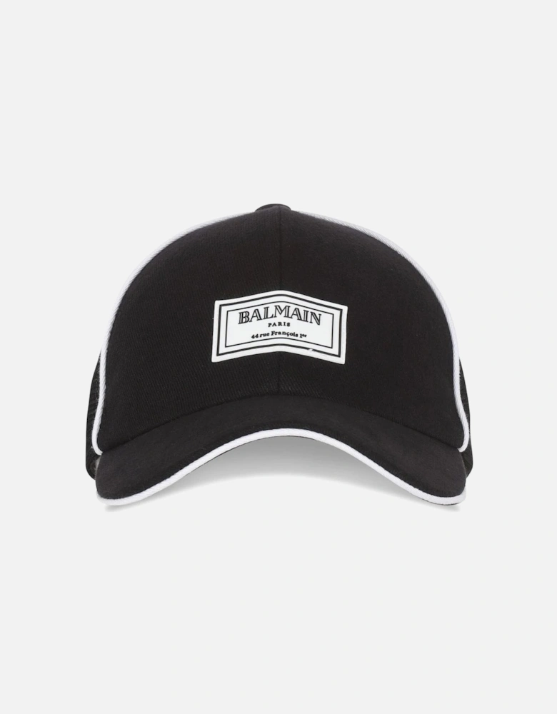 Evian Patch Logo Cap Black