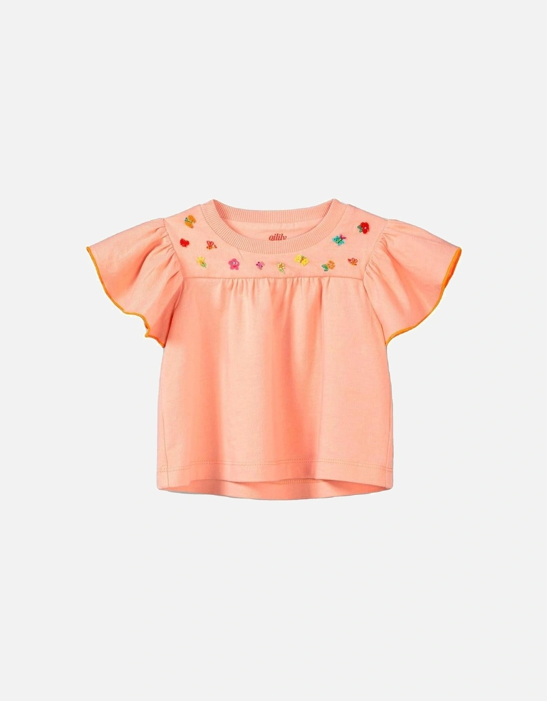 Girls Pink Tjerry short sleeve T-Shirt, 2 of 1