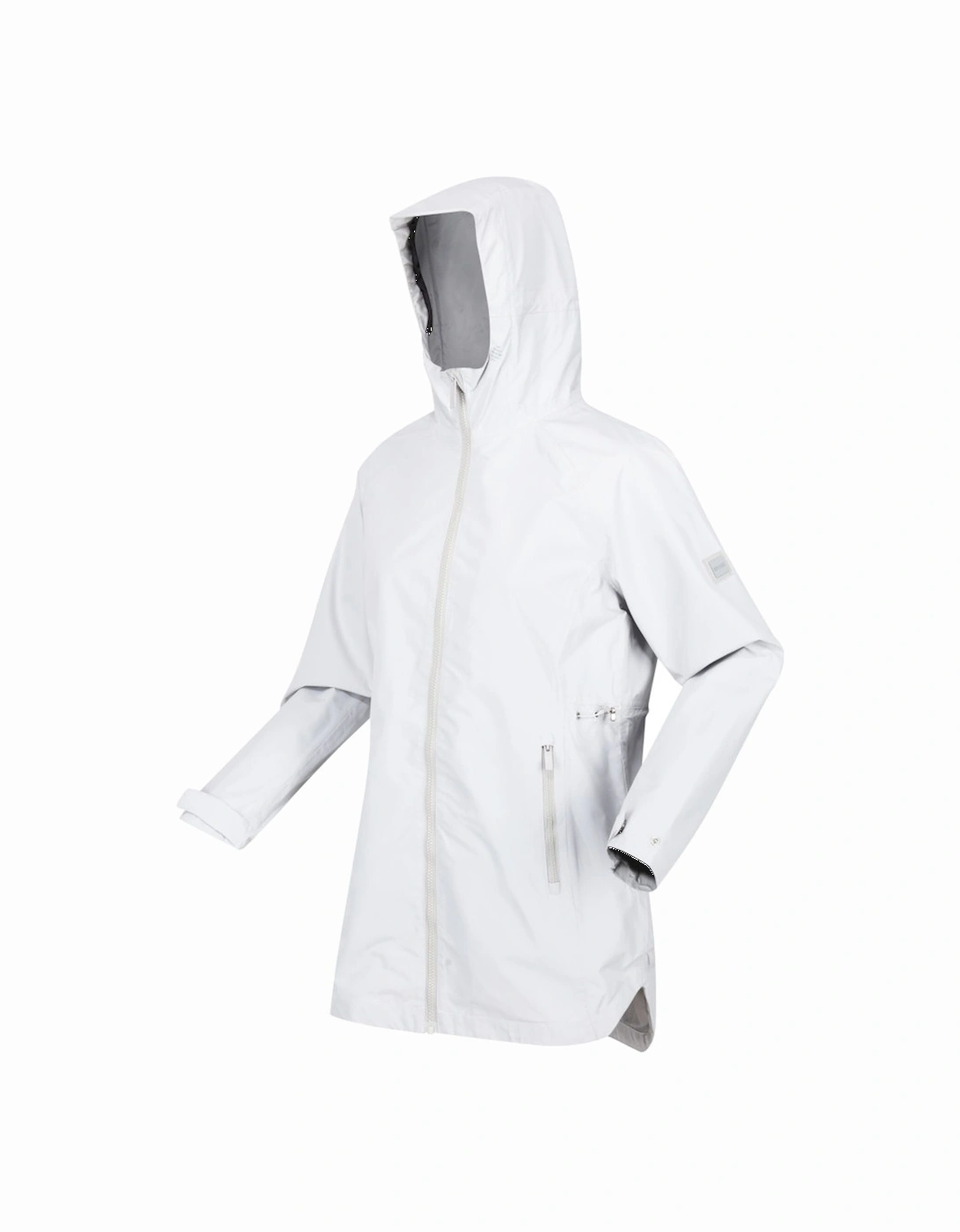 Womens Jessley Waterproof Hooded Rain Jacket Coat, 3 of 2