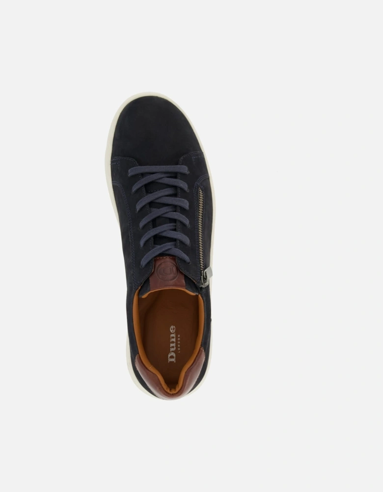 Mens Tribute - Zip Detail Cup Sole Trainers