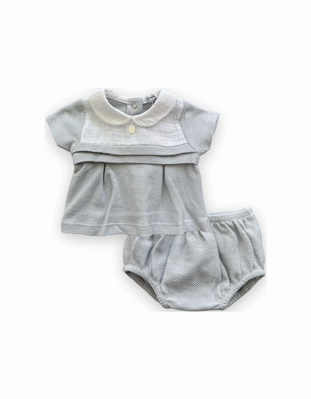 Grey Waffle Jam Pant Set, 3 of 2