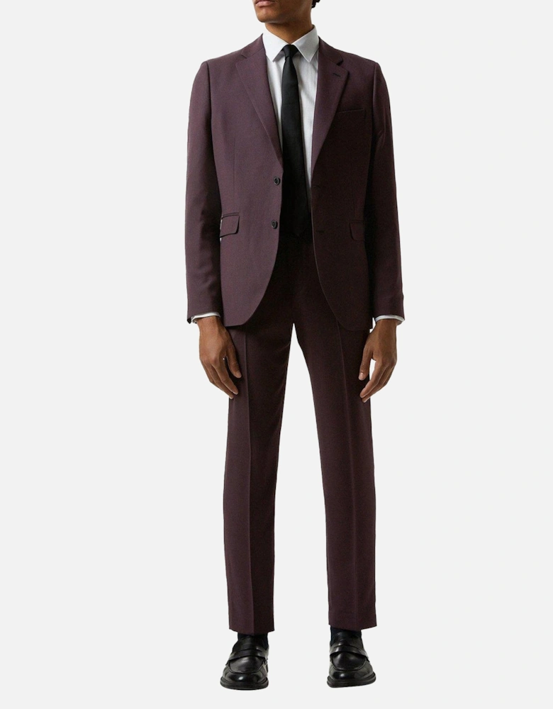 Mens Micro Textured Skinny Suit Jacket