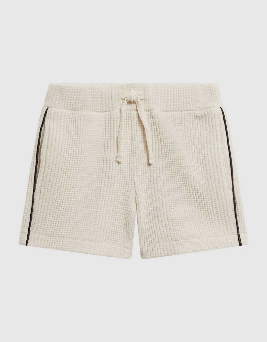 Textured Drawstring Shorts, 3 of 2