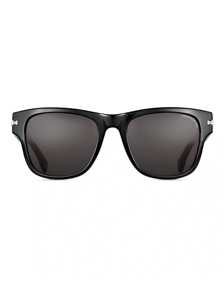 Jack Grey Oversized Sunglasses