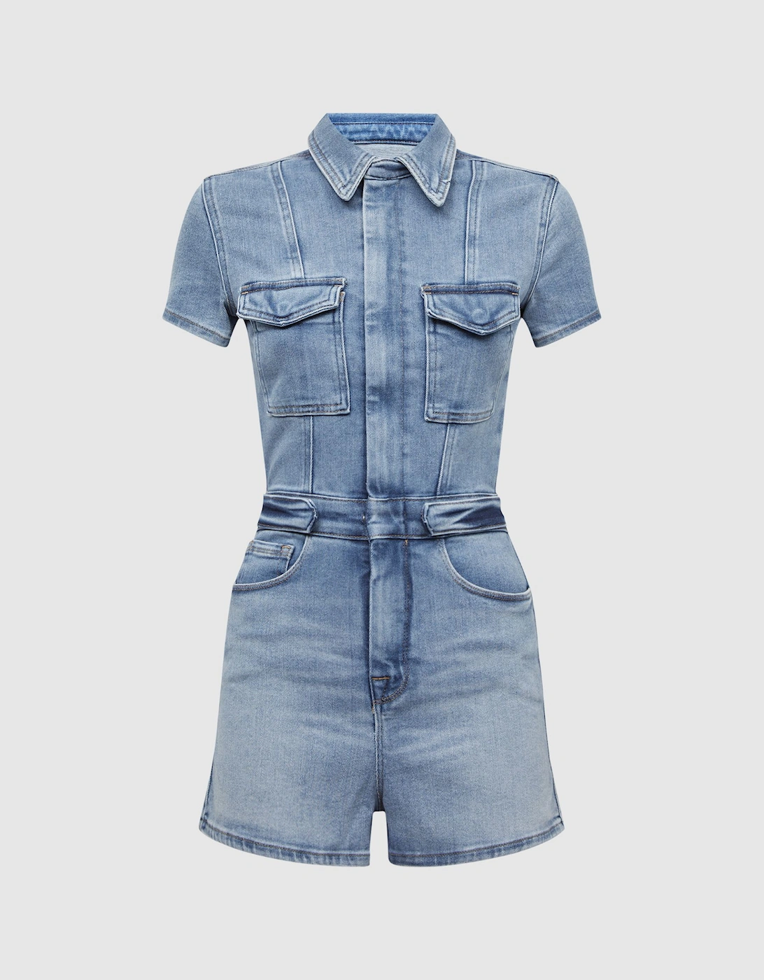 Good American Denim Playsuit, 2 of 1