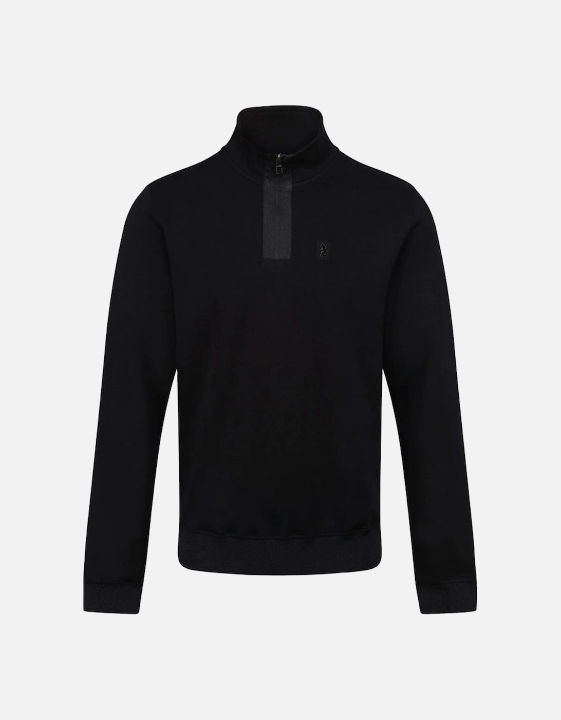 Luke Mainline Full Hardy Zip Sweatshirt Jet Black, 6 of 5