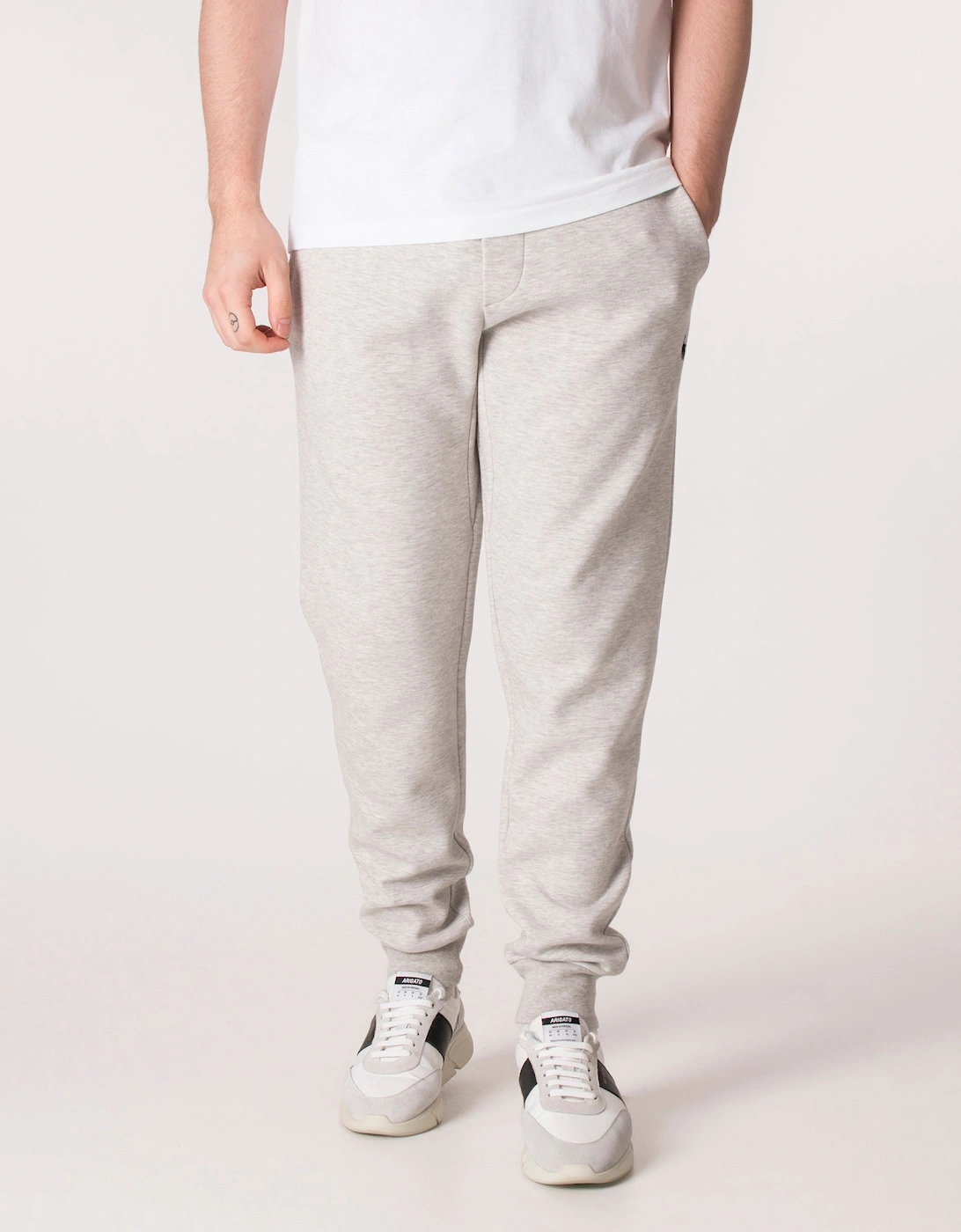 Regular fit double knit joggers - Love the Sales