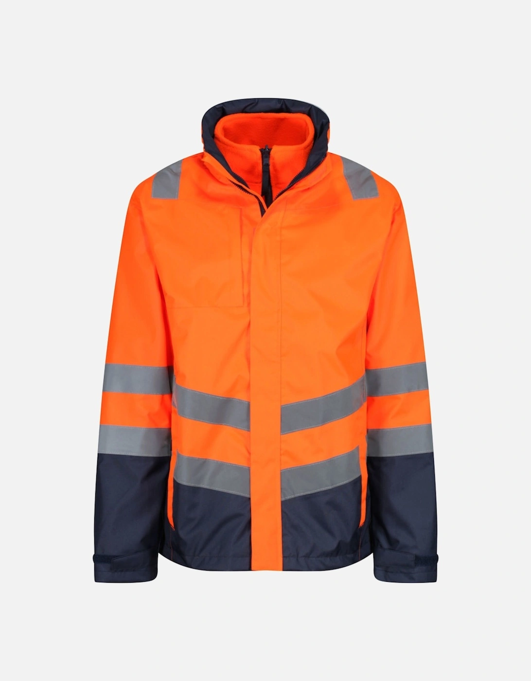 Professional Mens Hi Vis Reflective 3 in 1 Jacket