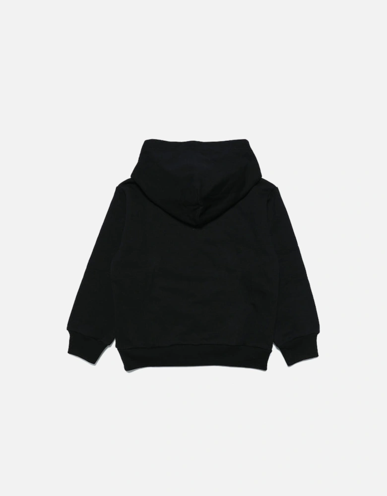 Boys Cotton Black Living Hoodie