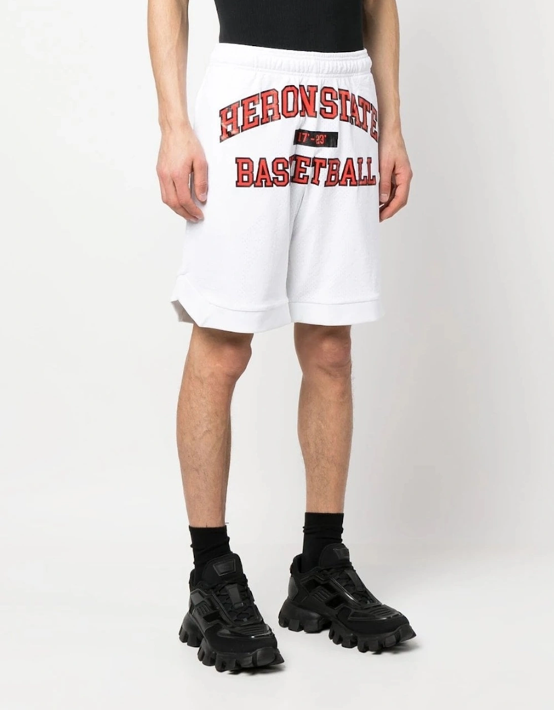Heron Preston Heron Preston Men's 23 Basketball Shorts White