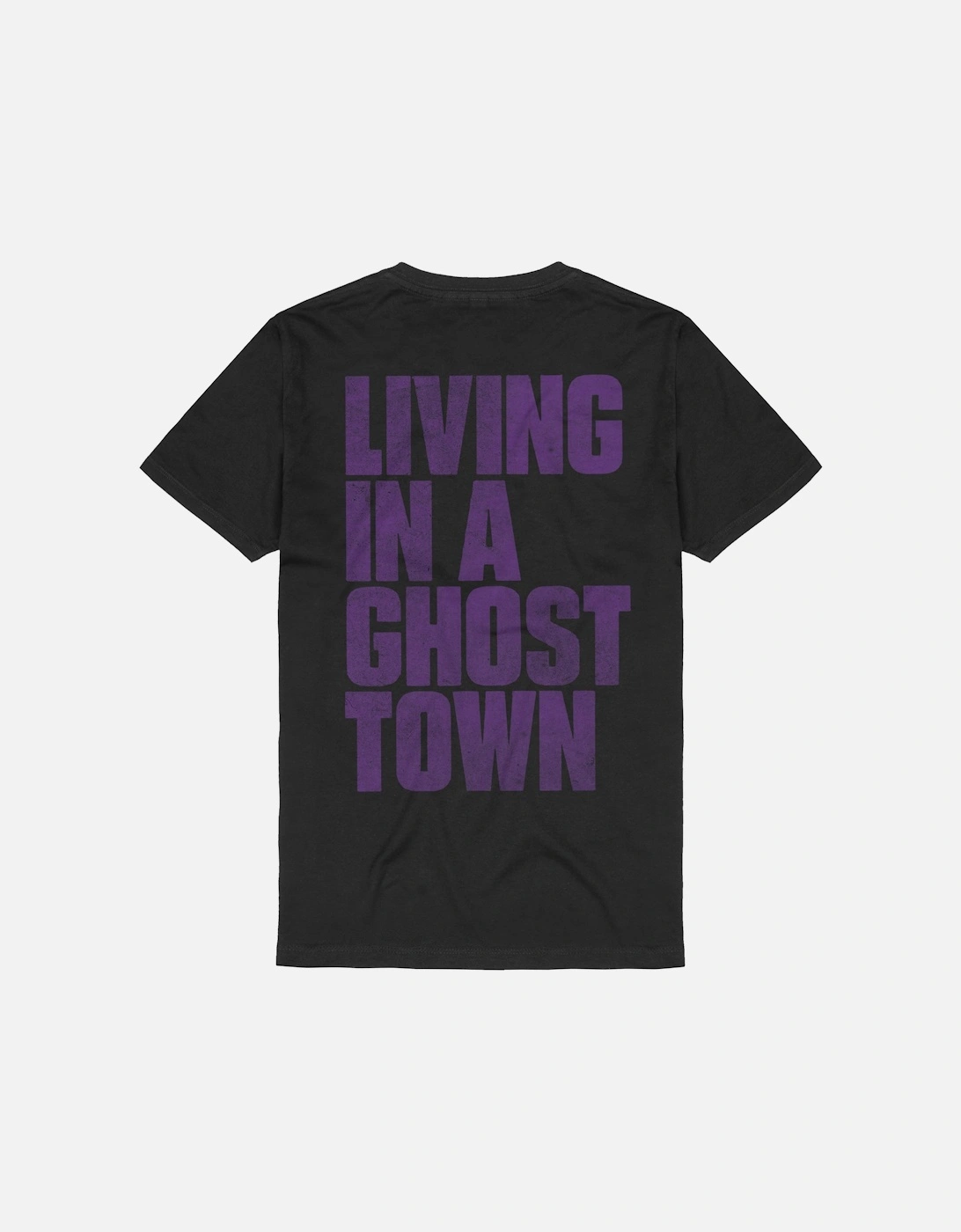Unisex Adult Ghost Town Distressed T-Shirt
