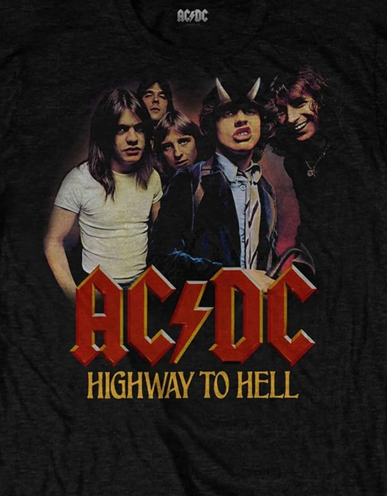 Unisex Adult Highway To Hell Band T-Shirt