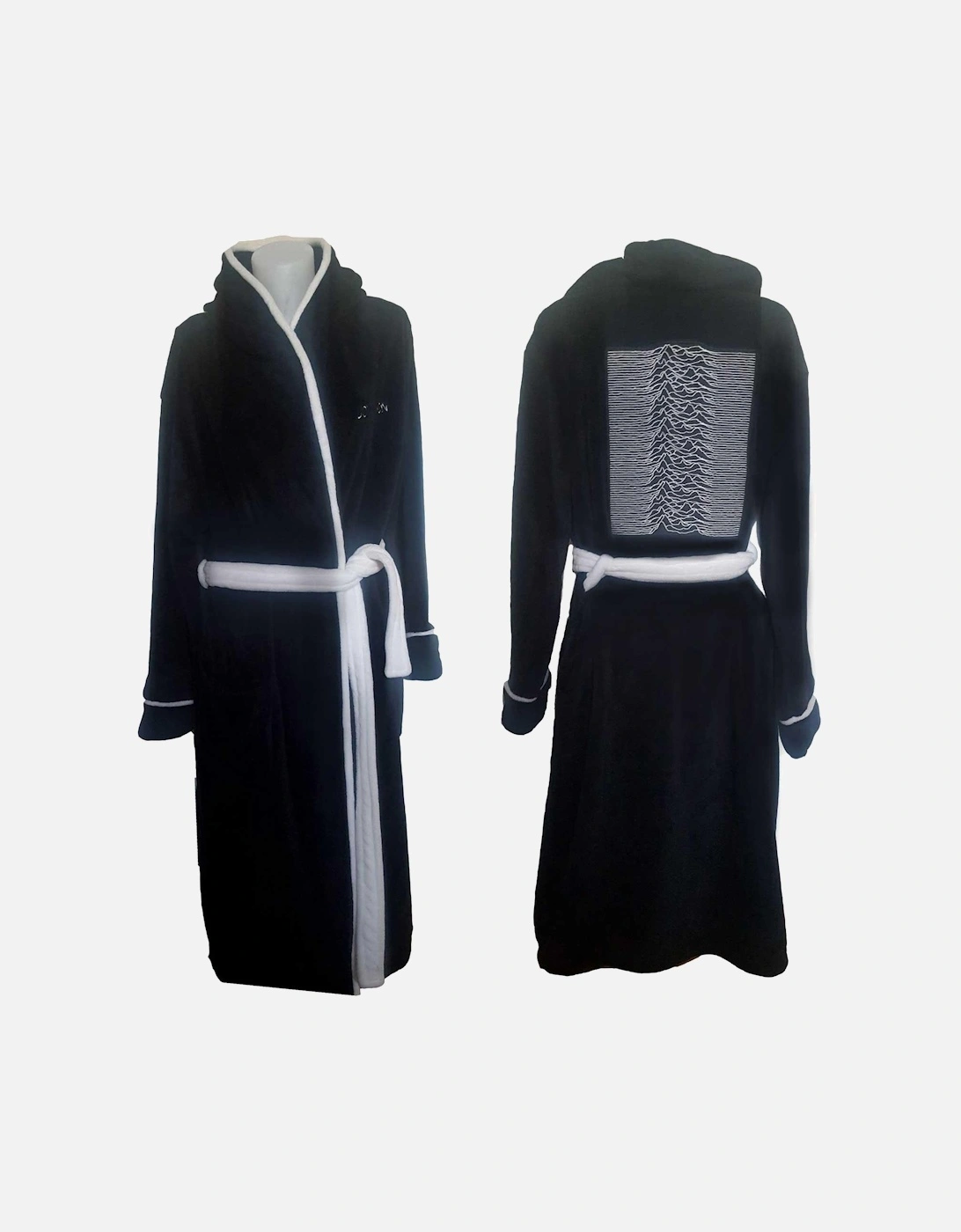 Unisex Adult Unknown Pleasures Dressing Gown, 2 of 1