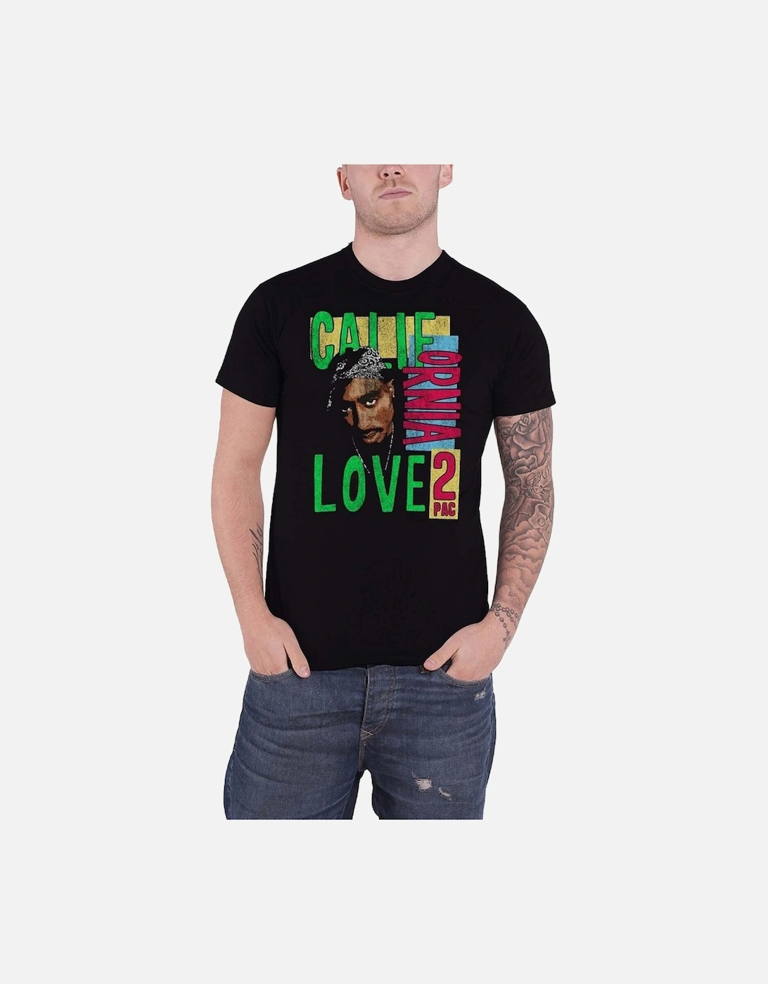 Unisex Adult California Love T-Shirt, 4 of 3