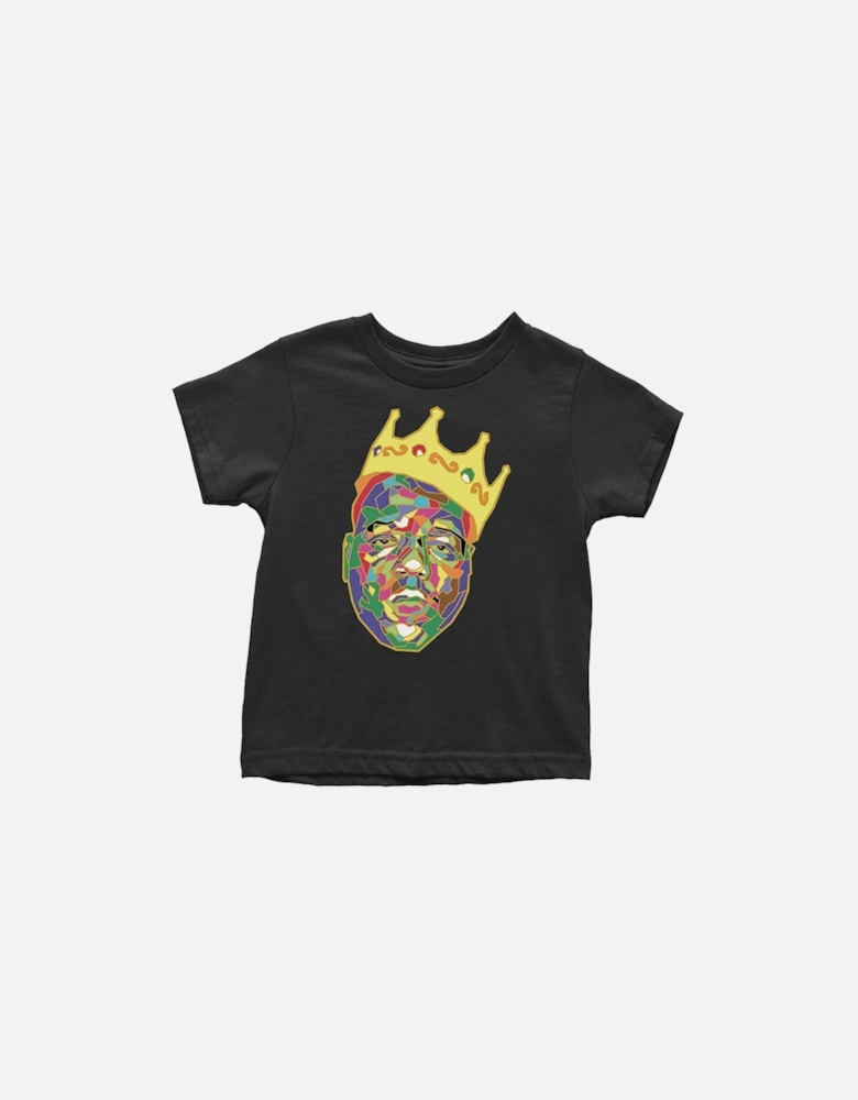Notorious B.I.G. Childrens/Kids Crown T-Shirt