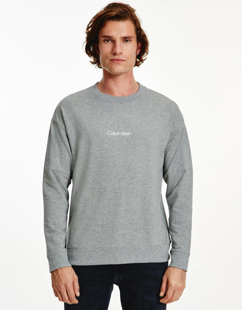 Modern Structure Lounge Sweatshirt - Grey Heather